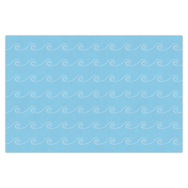 Custom Light House & Waves Tissue Paper Sheets - X-Large - Heavyweight