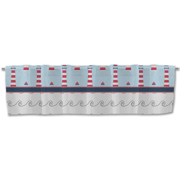 Light House & Waves Valance - Front