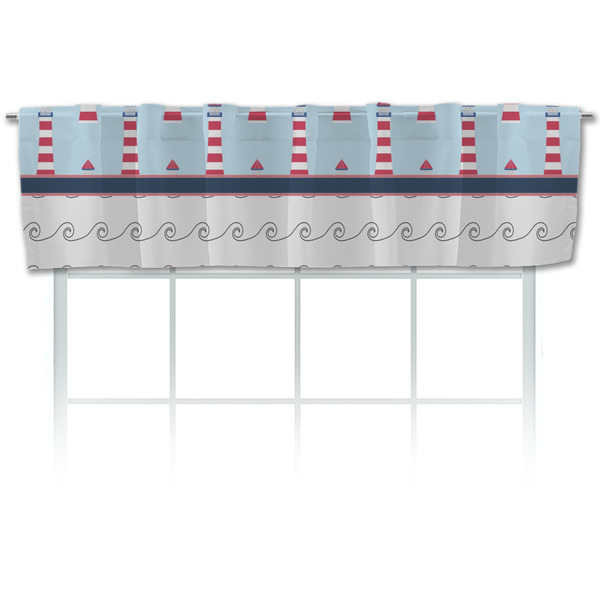 Custom Light House & Waves Valance