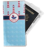 Light House & Waves Travel Document Holder