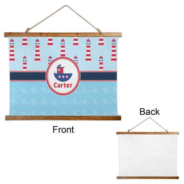 Light House & Waves Wall Hanging Tapestry - Landscape - APPROVAL