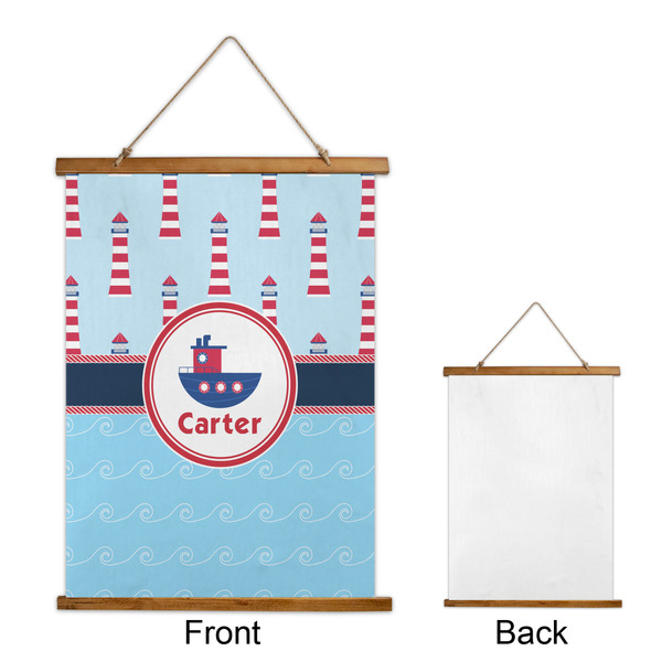 Light House & Waves Wall Hanging Tapestry - Portrait - APPROVAL