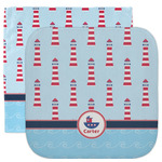 Light House & Waves Facecloth / Wash Cloth (Personalized)
