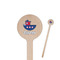 Light House & Waves 7.5" Round Wooden Stir Sticks - Single Sided (Personalized)