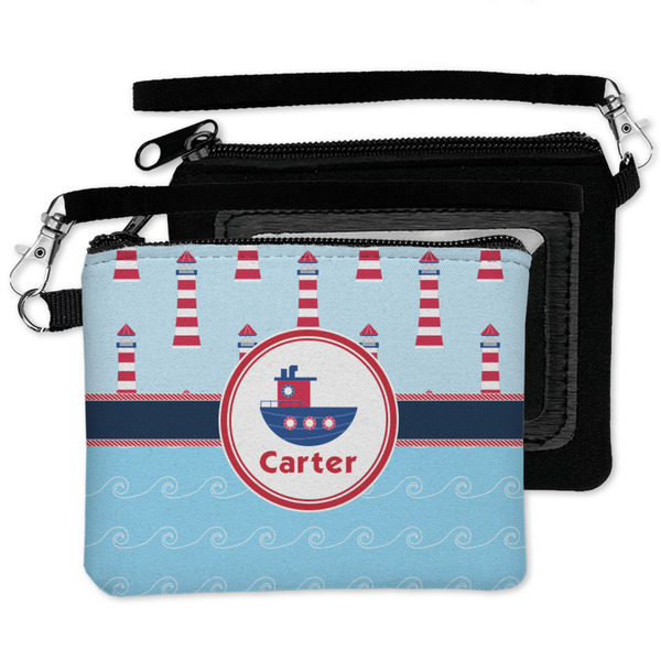 Light House & Waves Wristlet ID Cases - MAIN