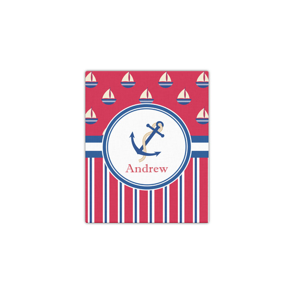 Sail Boats & Stripes 11x14 - Canvas Print - Front View