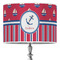 Sail Boats & Stripes 16" Drum Lamp Shade - Poly-film (Personalized)