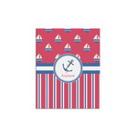 Sail Boats & Stripes Poster - Multiple Sizes (Personalized)
