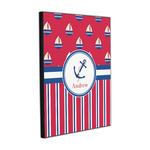 Sail Boats & Stripes Wood Prints (Personalized)