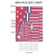 Sail Boats & Stripes 2'x3' Indoor Area Rugs - Size Chart
