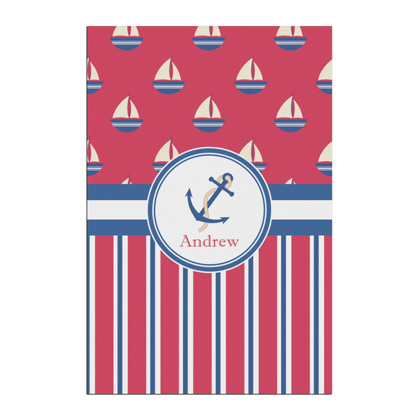 Custom Sail Boats & Stripes Posters - Matte - 20x30 (Personalized)