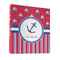 Sail Boats & Stripes 3 Ring Binders - Full Wrap - 1" - FRONT