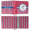 Sail Boats & Stripes 3 Ring Binders - Full Wrap - 2" - APPROVAL