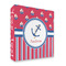 Sail Boats & Stripes 3 Ring Binders - Full Wrap - 2" - FRONT