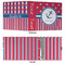 Sail Boats & Stripes 3 Ring Binders - Full Wrap - 3" - APPROVAL