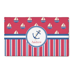 Sail Boats & Stripes 3' x 5' Indoor Area Rug (Personalized)
