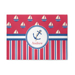 Sail Boats & Stripes Area Rug (Personalized)