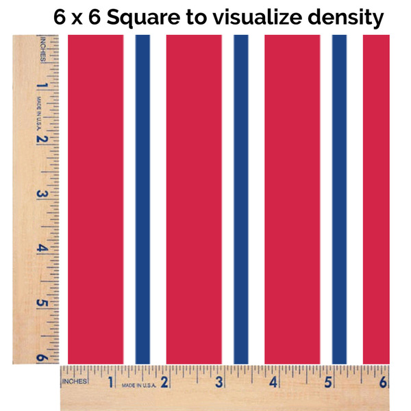 Sail Boats & Stripes 6x6 Swatch of Fabric