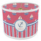 Sail Boats & Stripes 8" Drum Lampshade - ANGLE Poly-Film