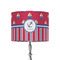 Sail Boats & Stripes 8" Drum Lamp Shade - Fabric (Personalized)