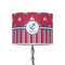 Sail Boats & Stripes 8" Drum Lamp Shade - Poly-film (Personalized)