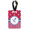 Sail Boats & Stripes Metal Luggage Tag w/ Name or Text