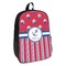 Sail Boats & Stripes Kids Backpack (Personalized)