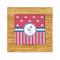 Sail Boats & Stripes Bamboo Trivet with Ceramic Tile Insert (Personalized)