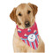 Sail Boats & Stripes Dog Bandana Scarf w/ Name or Text
