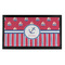 Sail Boats & Stripes Bar Mat - Small (Personalized)