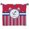 Sail Boats & Stripes Bath Towel (Personalized)