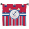 Sail Boats & Stripes Bath Towel (Personalized)