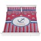 Sail Boats & Stripes Comforter Set - King (Personalized)