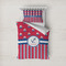 Sail Boats & Stripes Duvet Cover Set - Twin (Personalized)