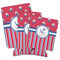 Sail Boats & Stripes Can Coolers - PARENT/MAIN