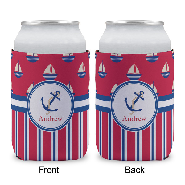 Sail Boats & Stripes Can Sleeve - APPROVAL (single)