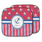 Sail Boats & Stripes Car Sun Shade - Two Piece (Personalized)