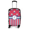 Sail Boats & Stripes Suitcase - 20" Carry On (Personalized)