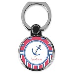 Sail Boats & Stripes Cell Phone Ring Stand & Holder (Personalized)