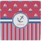 Sail Boats & Stripes Ceramic Tile Hot Pad (Personalized)