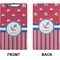 Sail Boats & Stripes Clipboard (Legal) (Front + Back)