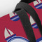 Sail Boats & Stripes Closeup of Tote w/Black Handles