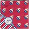 Sail Boats & Stripes Cloth Napkins - Personalized Lunch (Single Full Open)