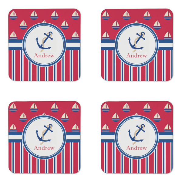 Sail Boats & Stripes Coaster Set - APPROVAL