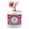 Sail Boats & Stripes Coin Bank (Personalized)