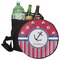 Sail Boats & Stripes Collapsible Personalized Cooler & Seat