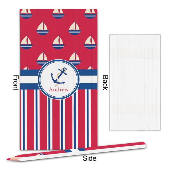 Sail Boats & Stripes Colored Pencils - Approval