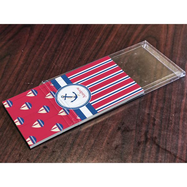 Sail Boats & Stripes Colored Pencils - In Package