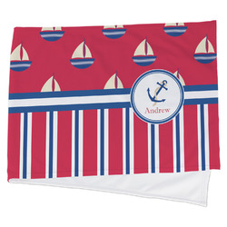 Sail Boats & Stripes Cooling Towel (Personalized)