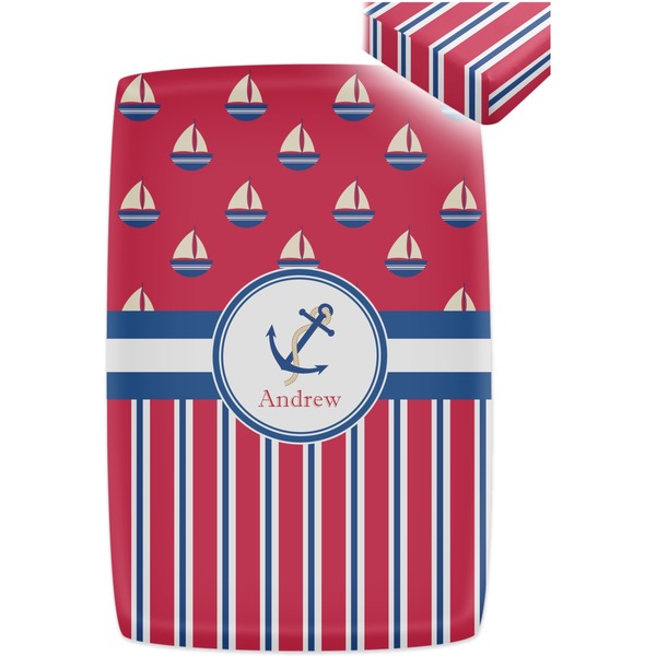 Sail Boats & Stripes Crib Fitted Sheet - Apvl
